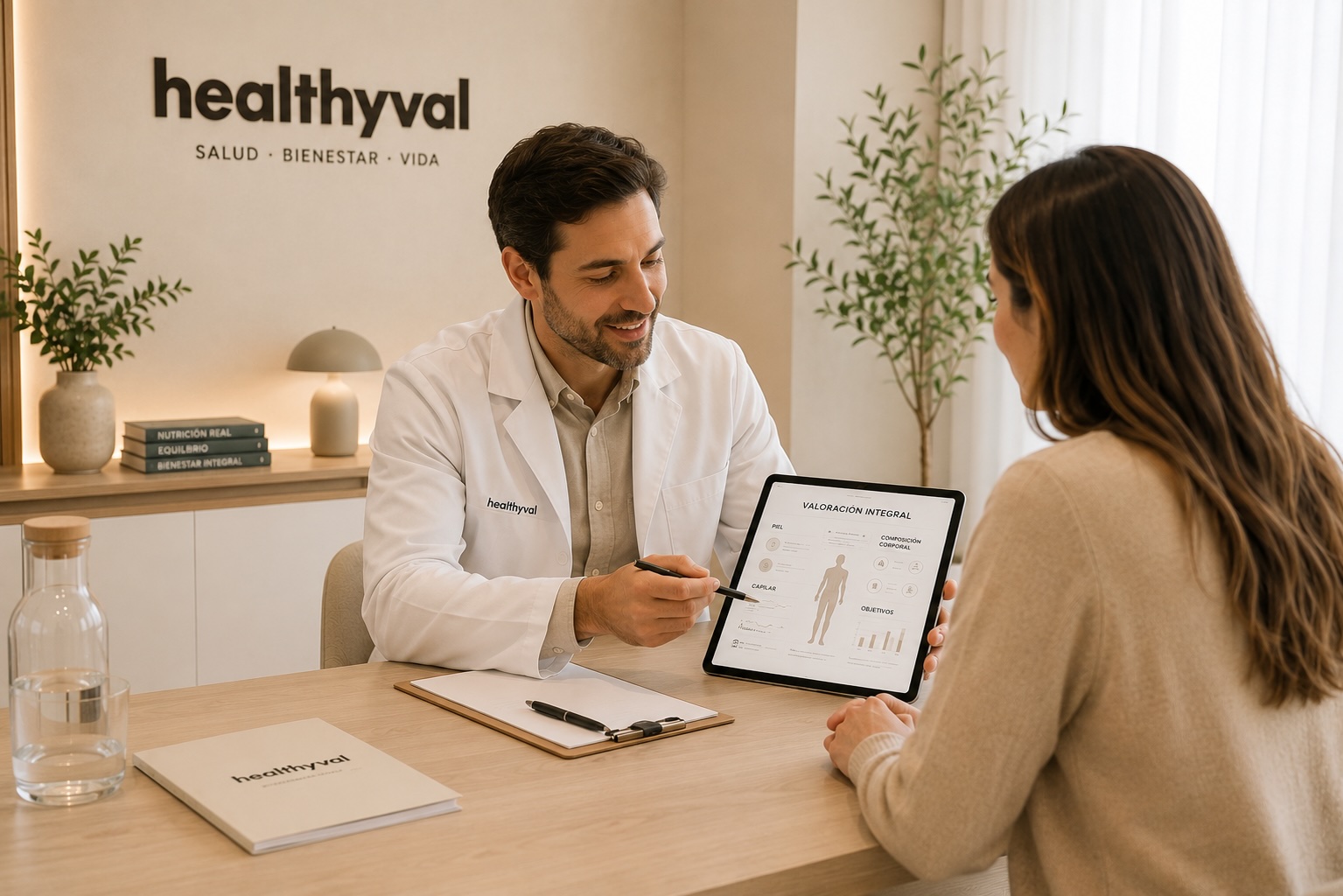 Consulta de valoración integral y orientación médica en HealthyVal
