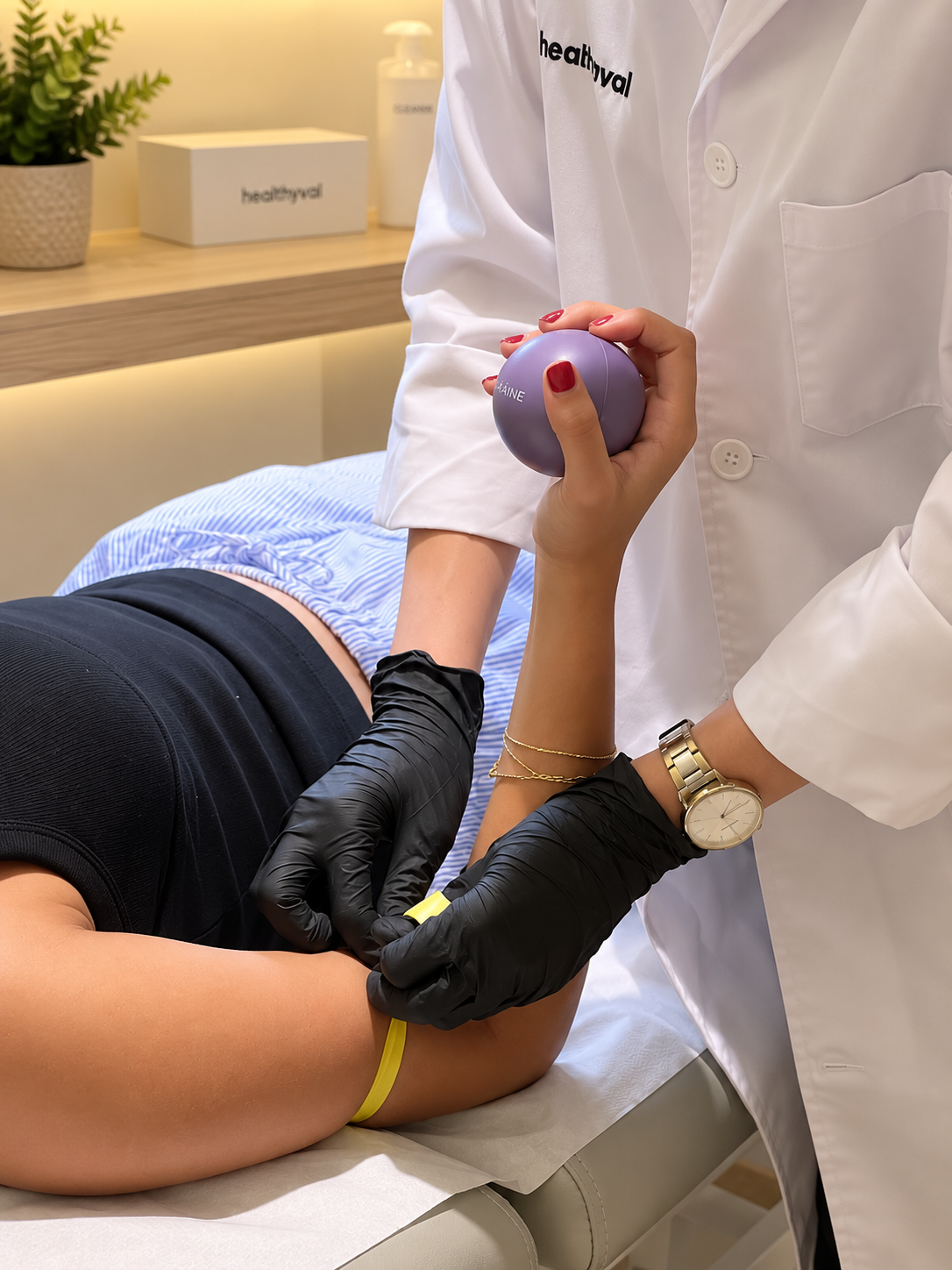 Procedimiento con plasma en HealthyVal