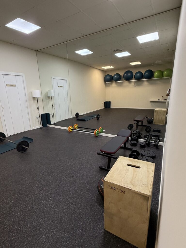 Zona de movimiento de HealthyVal